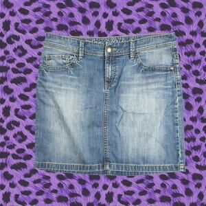 Esprit denim mini skirt skater
